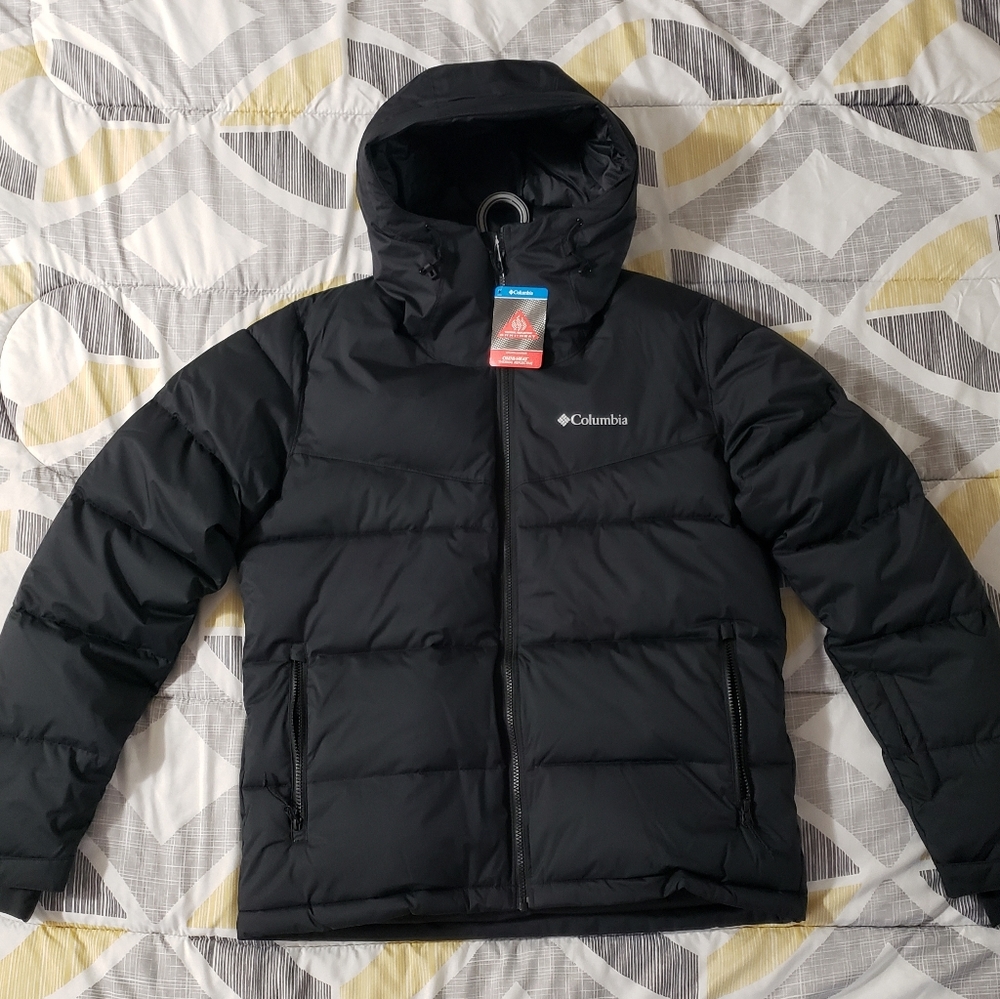 Columbia Jacket Men's Iceline Ridge Size M Black